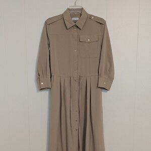 Calvin Klein Button Down Dress - NWOT